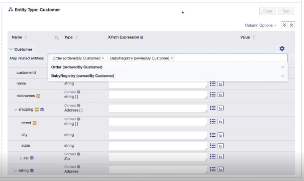 Entity Edit Properties