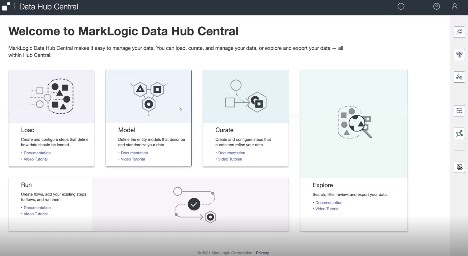 Data Hub Central Main Screen