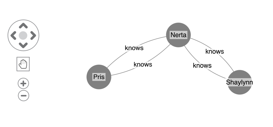 An example rendering of the NetworkGraph.